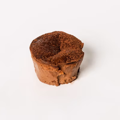 Petite Dark Chocolate Basque: 12 Pack