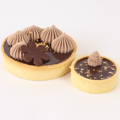 Gianduja Hazelnut Tart