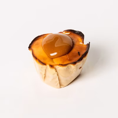 Petite Salted Caramel Basque: 12 Pack