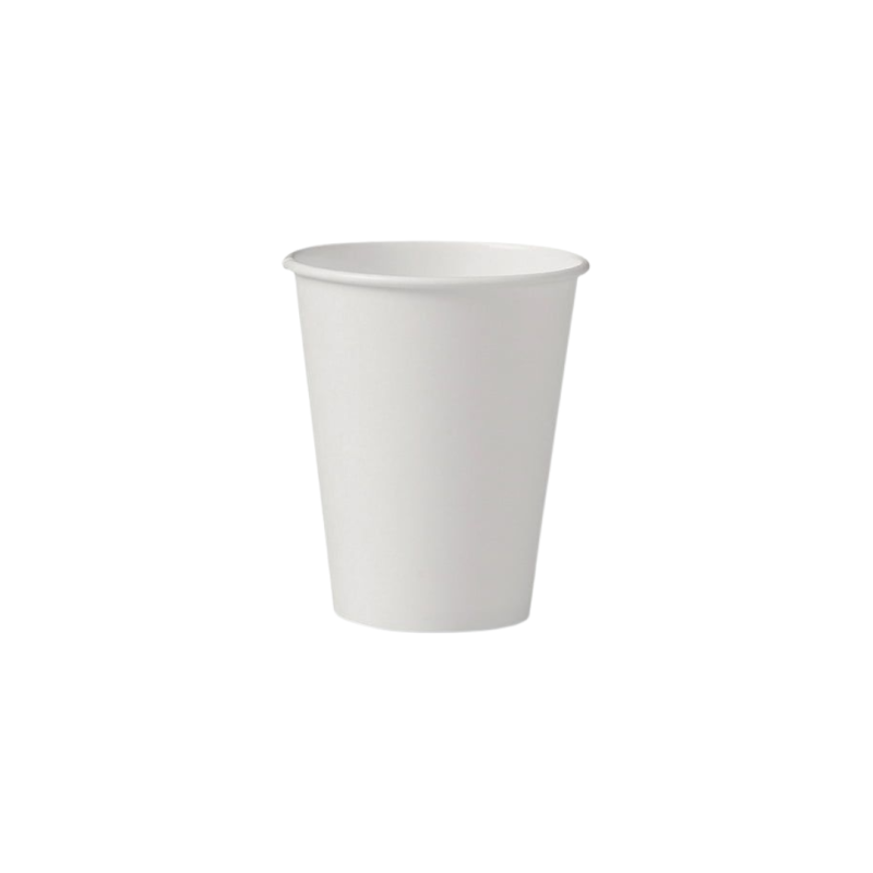 8oz Cups WHITE (1000pc)