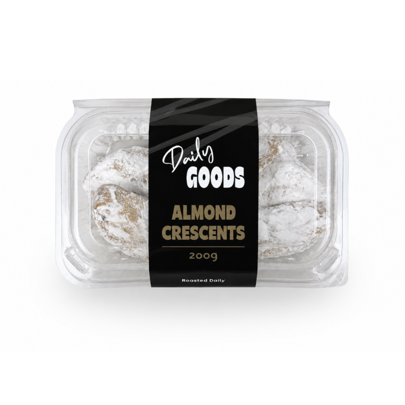Almond Crescents