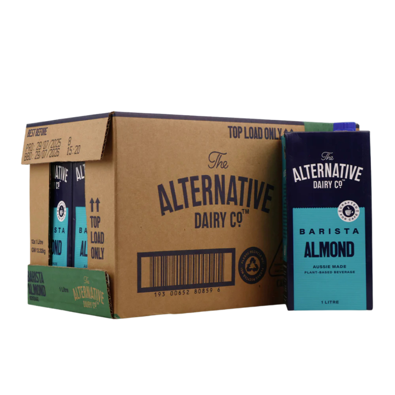 Alternative Dairy Co. Almond Milk (12x1L) 10 Boxes