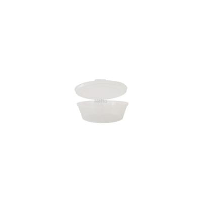 Sauce Tub (Plastic) - 50ml Clear with Hinged Lid - [TCC0-50] 1000/CTN