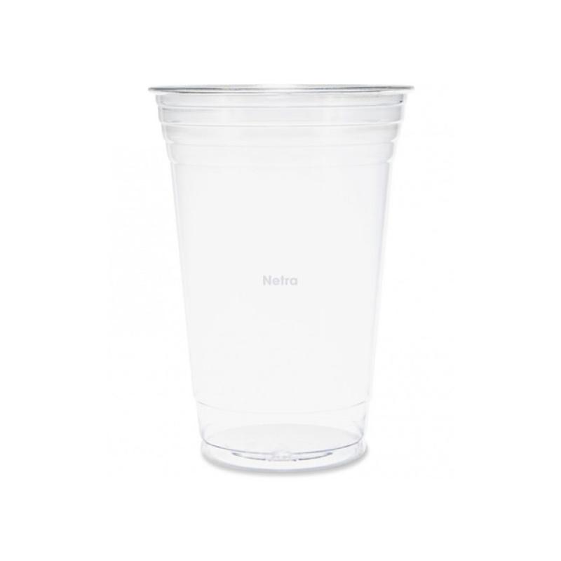 Cold Cup (RPET) - 20oz (605ml) - 98mm CLEAR Cup - BIOSERV - [0243900] - 1000/CTN
