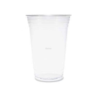 Cold Cup (RPET) - 20oz (605ml) - 98mm CLEAR Cup - BIOSERV - [0243900] - 1000/CTN