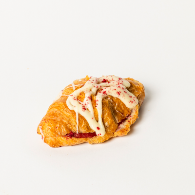 Twice Baked Petite Raspberry Croissants