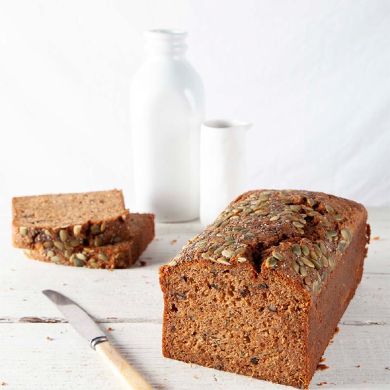 Vegan Zucchini Chia Bread