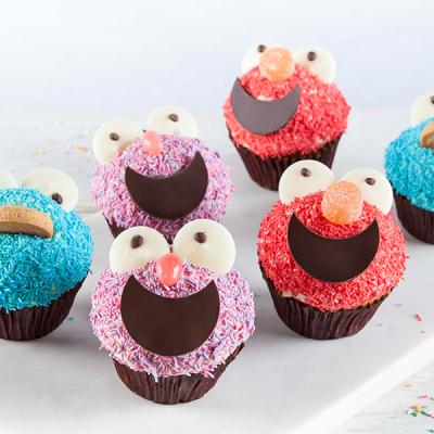 Fuzzy Buddies Cupcake