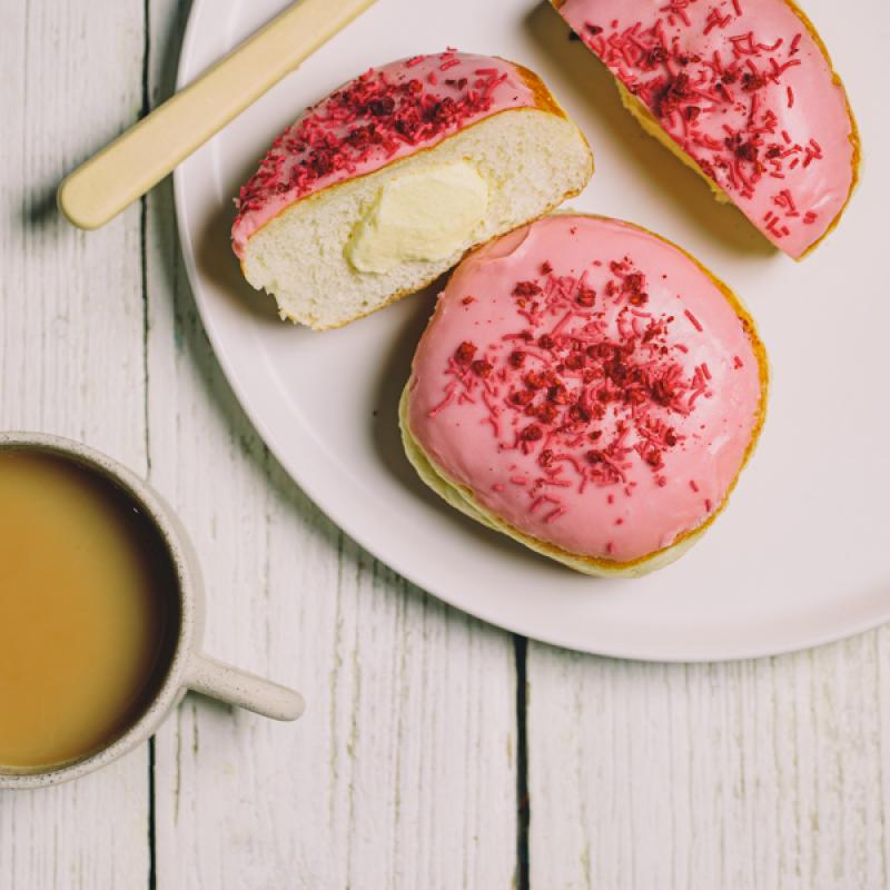 Pretty In Pink Doughnut