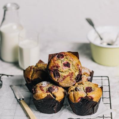 Vegan Berry Artisan Muffin