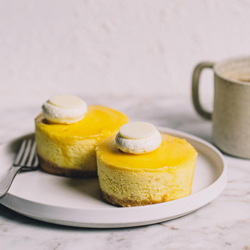 Lemon Baked Cheesecake