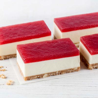 Strawberry Jelly Slice