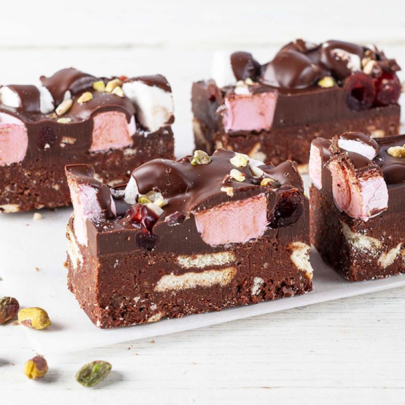 Rocky Road Fudge