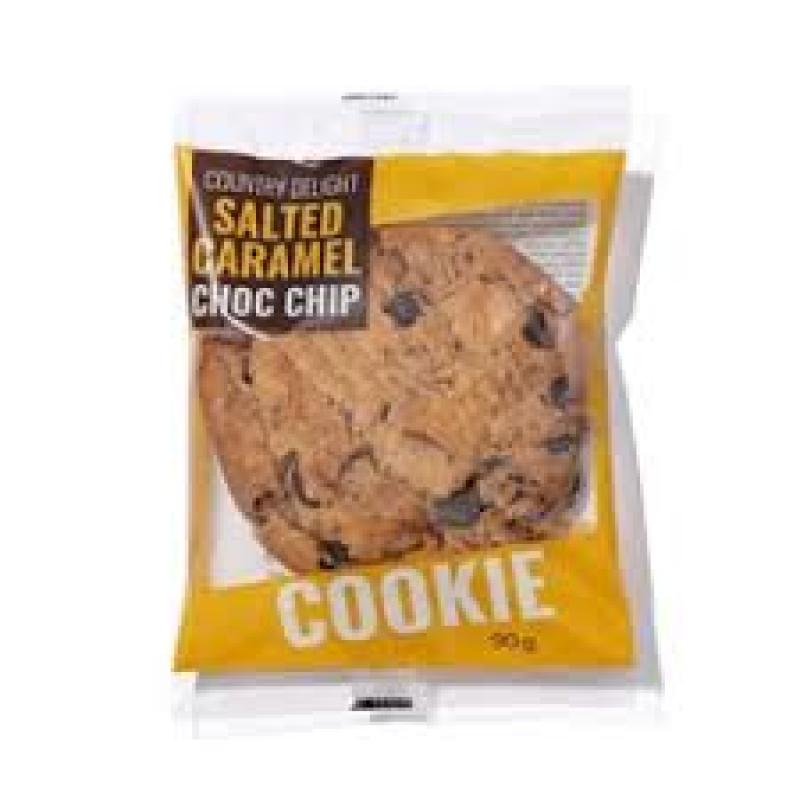 Country Delight Salted Caramel Choc Chip 90g x 12
