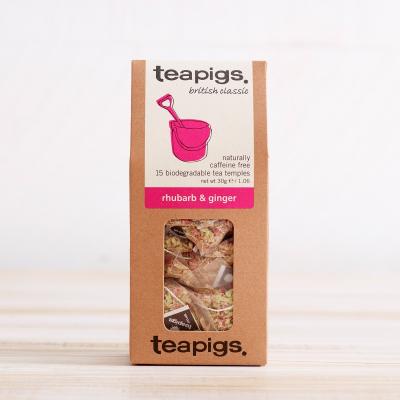 Rhubarb and Ginger Tea Bags 15's