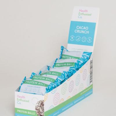 Cacao Crunch Protein Balls Individually Wrapped 12x40g